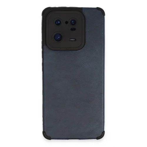 Mey İthalat®  Xiaomi Mi 13 Pro Kılıf Loop Deri Silikon - Lacivert