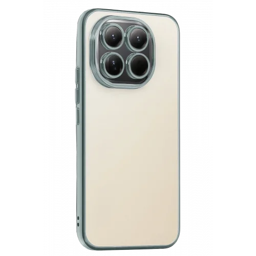Mey İthalat®  Xiaomi Mi 15T  Lensli Silikon - Gümüş