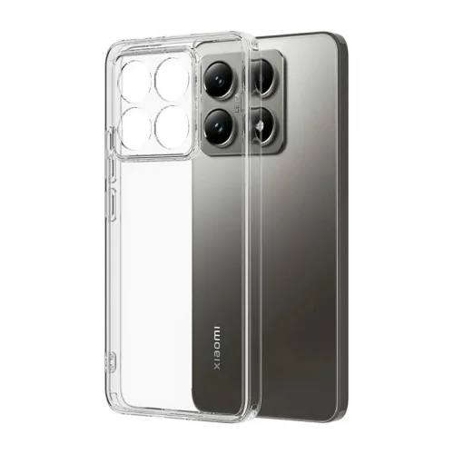 Mey İthalat®  Xiaomi Mi 15T Lüx Şeffaf Silikon - Şeffaf
