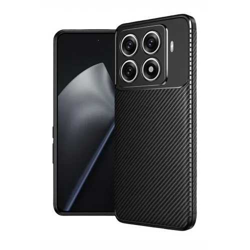 Mey İthalat®  Xiaomi Mi 15T Pro Auto Focus Karbon Kapak - Siyah
