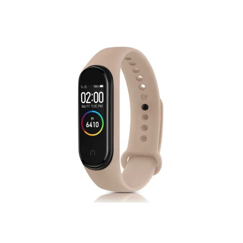 Mey İthalat®  Xiaomi Mi Band 7 Klasik Kordon - Pudra