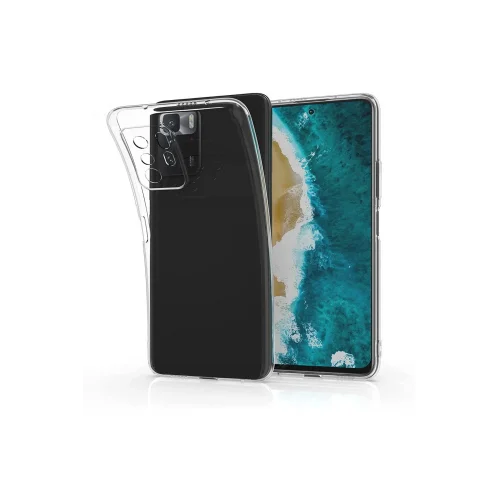 Mey İthalat®  Xiaomi Poco X3 GT Kılıf Lüx Şeffaf Silikon