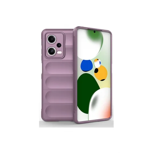 Mey İthalat®  Xiaomi Poco X5 5G Kılıf Optimum Silikon - Mor