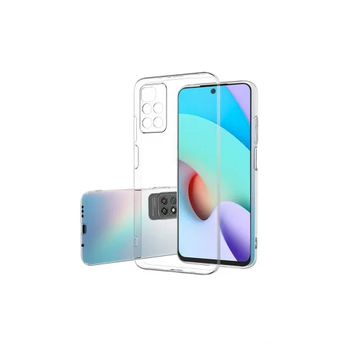 Mey İthalat®  Xiaomi Redmi 10 2022 Kılıf Lüx Şeffaf Silikon