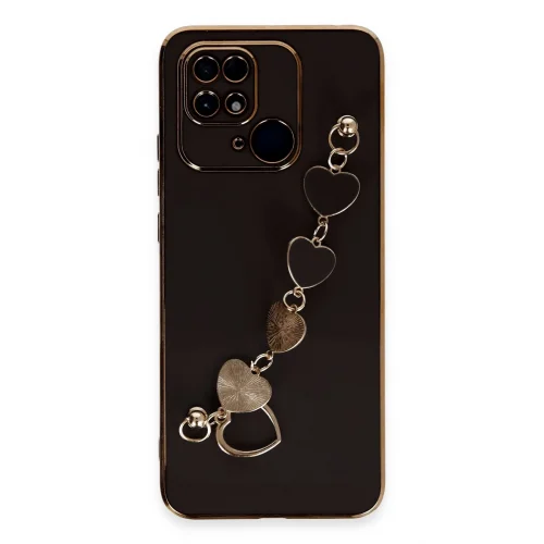 Mey İthalat®  Xiaomi Redmi 10C Kılıf Esila Silikon - Siyah