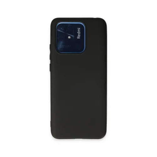 Mey İthalat®  Xiaomi Redmi 10C Kılıf First Silikon - Siyah