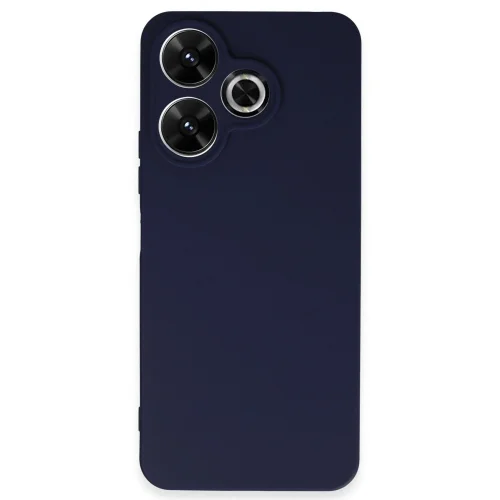 Mey İthalat®  Xiaomi Redmi 13 4G Kılıf First Silikon - Lacivert