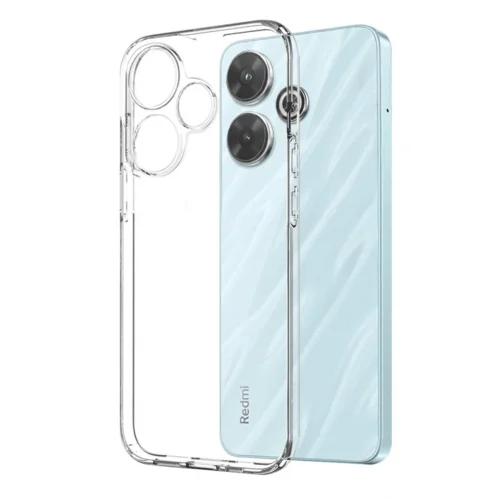 Mey İthalat®  Xiaomi Redmi 13 4G Kılıf Lüx Şeffaf Silikon