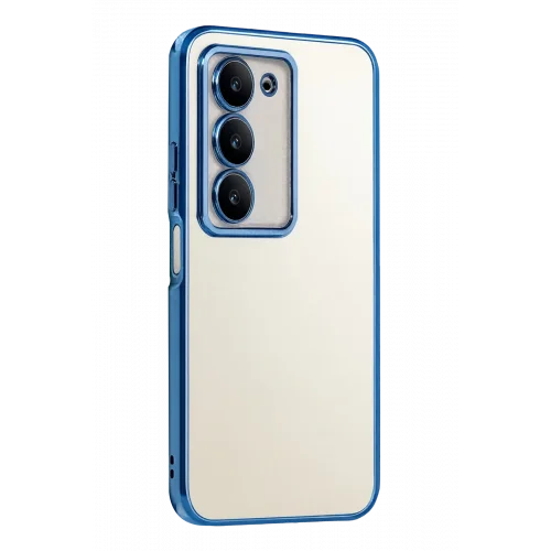 Mey İthalat®  Xiaomi Redmi 15 4G  Lensli Silikon - Açık Mavi