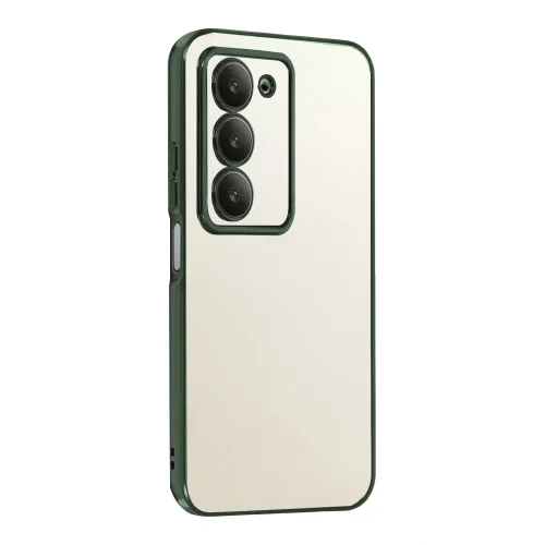 Mey İthalat®  Xiaomi Redmi 15 4G  Lensli Silikon - Yeşil