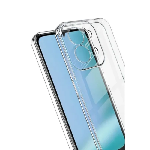 Mey İthalat®  Xiaomi Redmi 15C 4G Lüx Şeffaf Silikon - Şeffaf