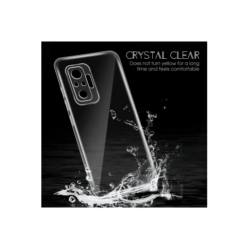 Mey İthalat®  Xiaomi Redmi Note 10 Pro Kılıf Lüx Şeffaf Silikon