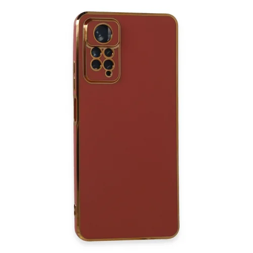 Mey İthalat®  Xiaomi Redmi Note 11 Pro Kılıf Volet Silikon - Kırmızı