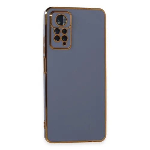 Mey İthalat®  Xiaomi Redmi Note 11 Pro Kılıf Volet Silikon - Mavi