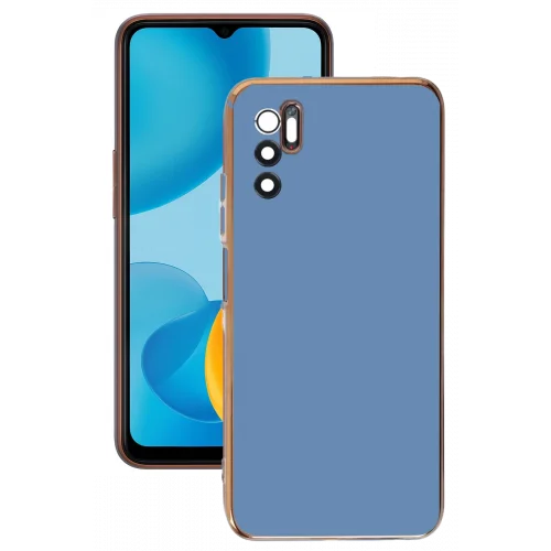 Mey İthalat®  Xiaomi Redmi Note 11 SE Kılıf Volet Silikon - Mavi