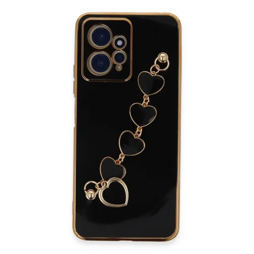 Mey İthalat®  Xiaomi Redmi Note 12 4G Kılıf Esila Silikon - Siyah