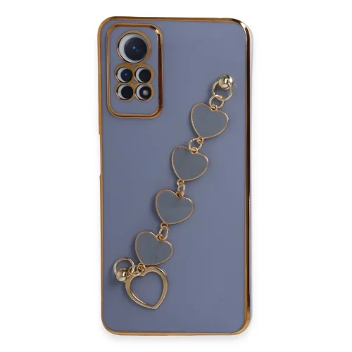 Mey İthalat®  Xiaomi Redmi Note 12 Pro 4G Kılıf Esila Silikon - Gri