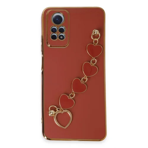 Mey İthalat®  Xiaomi Redmi Note 12 Pro 4G Kılıf Esila Silikon - Kırmızı