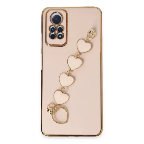 Mey İthalat®  Xiaomi Redmi Note 12 Pro 4G Kılıf Esila Silikon - Pudra