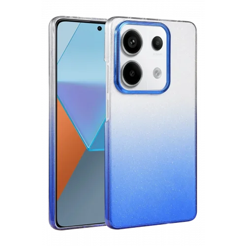 Mey İthalat®  Xiaomi Redmi Note 13 Pro 4G Glossy Kapak - Mavi