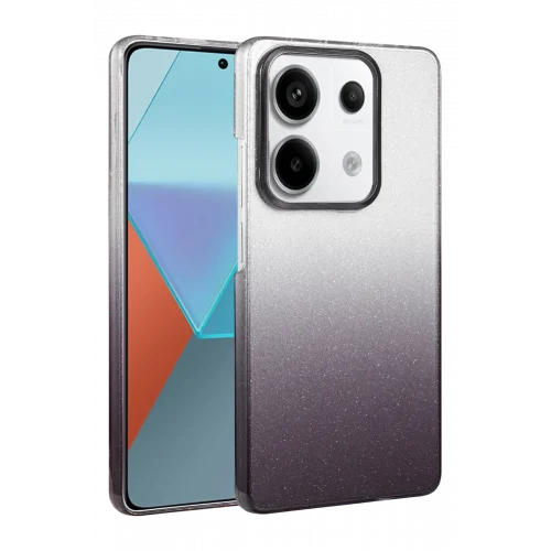Mey İthalat®  Xiaomi Redmi Note 13 Pro 4G Glossy Kapak - Siyah