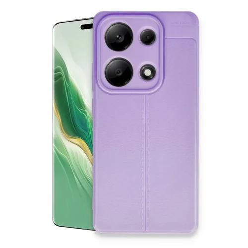 Mey İthalat®  Xiaomi Redmi Note 13 Pro 4G Kılıf Auto Focus Kapak - Lila