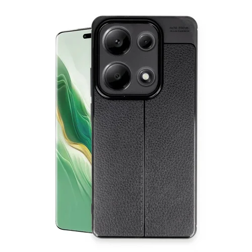 Mey İthalat®  Xiaomi Redmi Note 13 Pro 4G Kılıf Auto Focus Kapak - Siyah