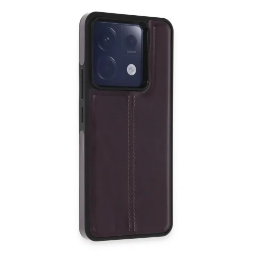 Mey İthalat®  Xiaomi Redmi Note 13 Pro 5G Kılıf Ozzi Kapak - Derin Mor