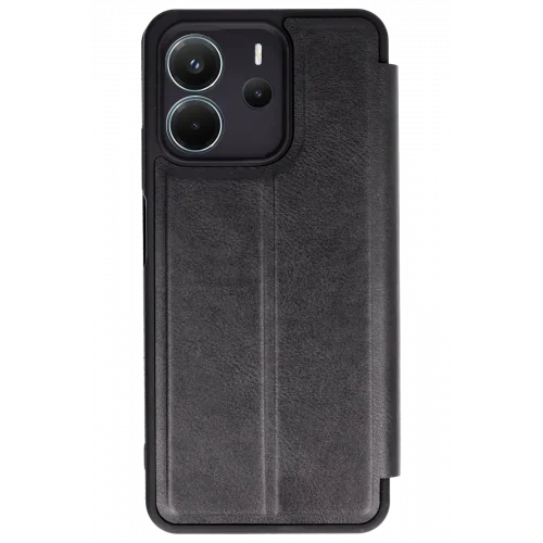 Mey İthalat®  Xiaomi Redmi Note 14 4G Kılıf Flip Cover - Siyah