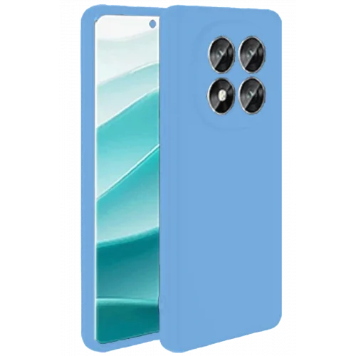 Mey İthalat®  Xiaomi Redmi Note 14 Pro 5G Kılıf First Silikon - Mavi