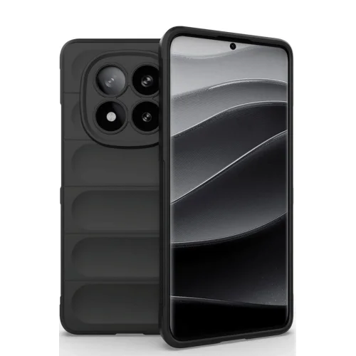 Mey İthalat®  Xiaomi Redmi Note 14 Pro 5G Kılıf Optimum Silikon - Siyah