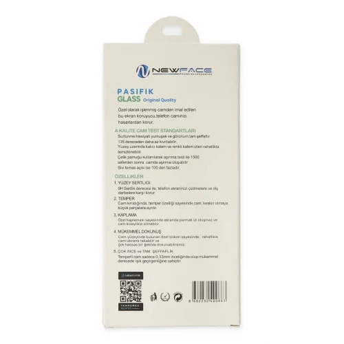 Mey İthalat®  Xiaomi Redmi Note 8 Pasifik Cam Ekran Koruyucu