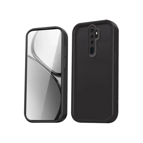 Mey İthalat®  Xiaomi Redmi Note 8 Pro Kılıf Viera Silikon - Siyah