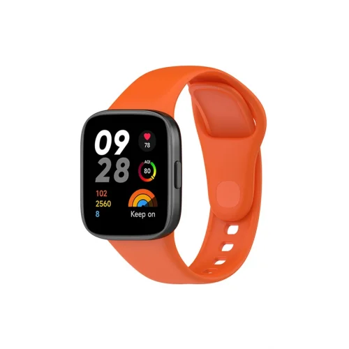 Mey İthalat®  Xiaomi Redmi Watch 3 Klasik Kordon - Turuncu