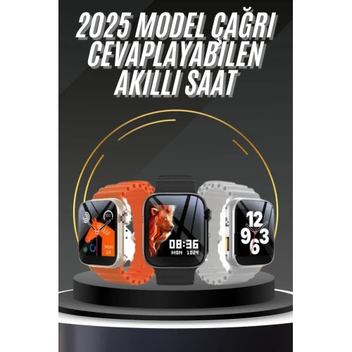 Mey İthalat® Yeni Nesil Bluetooth Bağlantılı Akıllı Saat Sosyal Medya Girişli Uyku Takibi