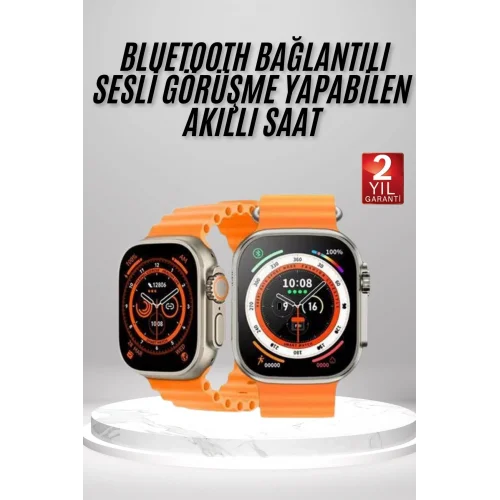 Mey İthalat® Yeni Nesil Ultra Akıllı Saat Adımsayar Uyku Takibi Nabız Sensörü