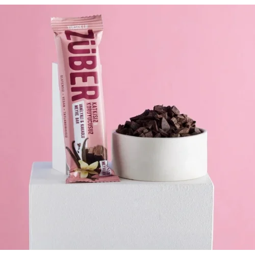 Mey İthalat®   Meyve Barı 40 Gr Vanilyalı ve Kakaolu