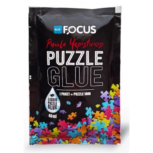 Blue Focus Puzzle Glue 40 Ml (Puzzle Yapıştırıcısı) - 1000Lik Puzzle İçin
