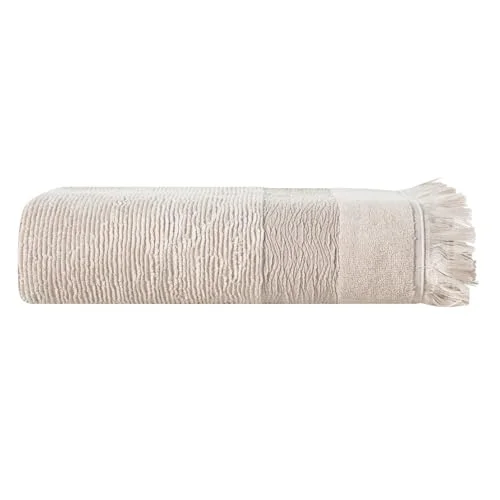 BORLA BEJ BANYO HAVLU 90X150