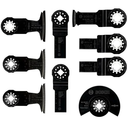 Bosch Professional Starlock Ahşap ve Metal Raspa Testere Seti 9 Parça 2608669146