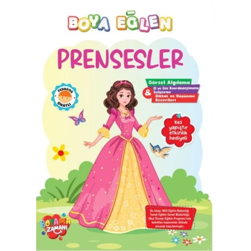Boya Eğlen - Prensesler