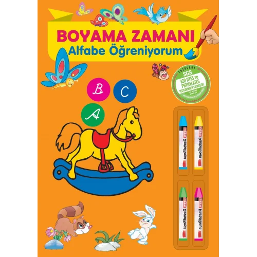 Boyama Zamanı: Alfabe Öğreniyorum