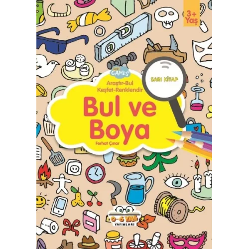 Bul ve Boya Sarı Kitap