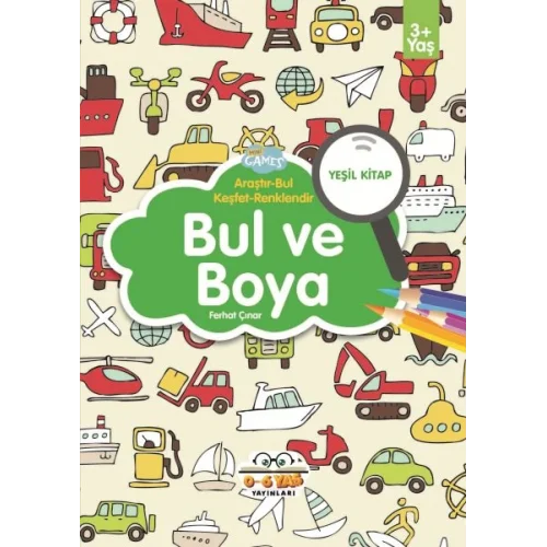 Bul ve Boya Yeşil Kitap