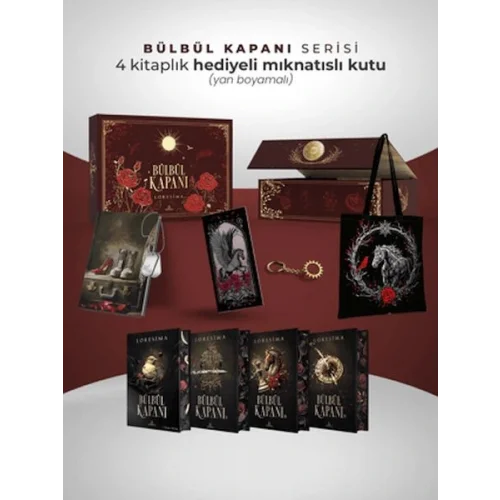 Bülbül Kapanı Serisi - Hediyeli Yan Boyamalı Mıknatıslı Kutu