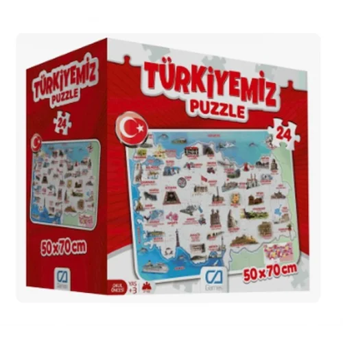 Türkiyemiz Yer Puzzle
