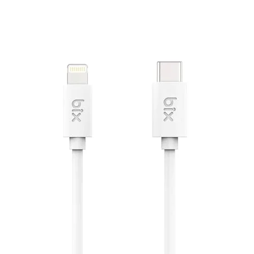 BX-IP02UC Type-C to Lightning Data ve Şarj Kablosu Beyaz 1.20 Metre