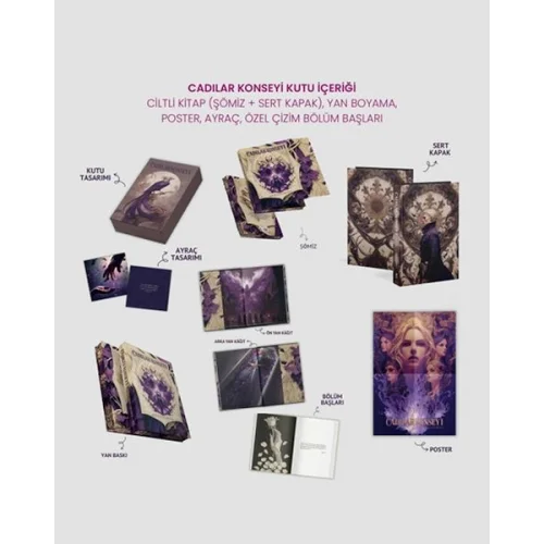 Cadılar Konseyi Ciltli Kutulu