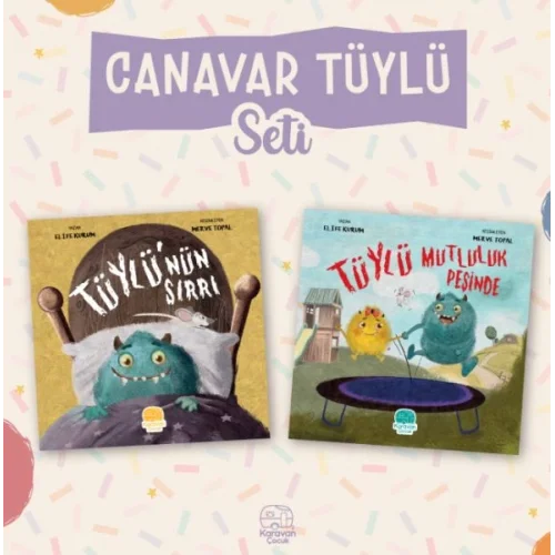 Canavar Tüylü Seti (2 Kitap)