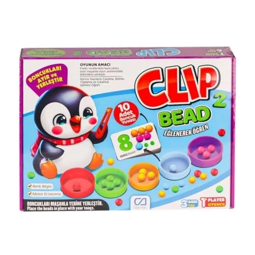 CAPLS-5286 Clip Bead Kutu Oyunu